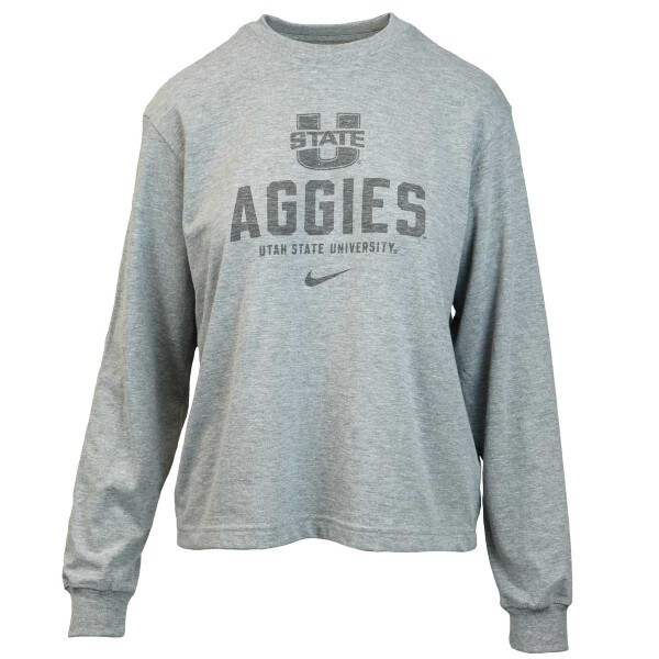 Women's Nike U-State Aggies Utah State University Long-Sleeve T-Shirt